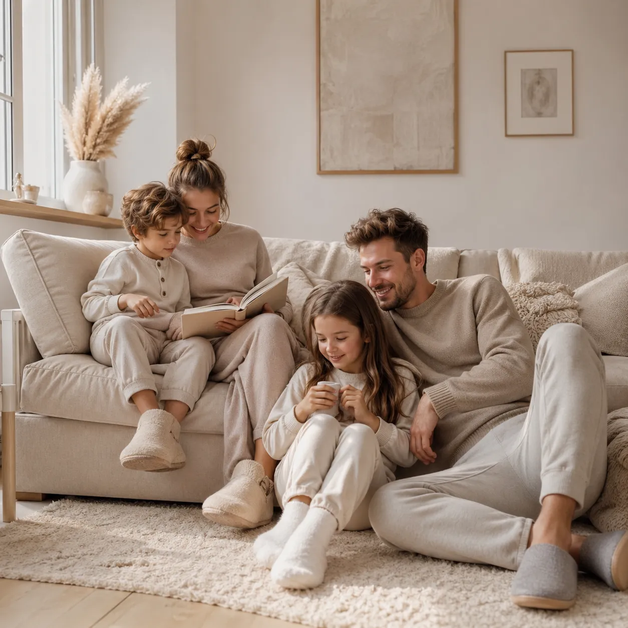 Gemütliche Hausschuhe für die ganze Familie