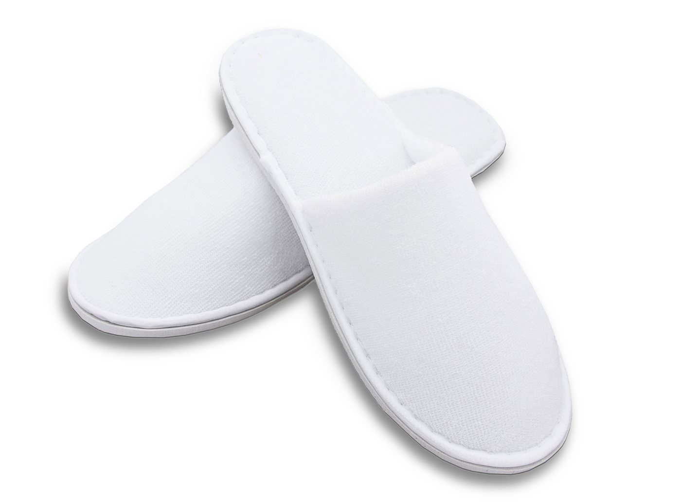 ZOLLNER Pantoffel (10-tlg) 100% Polyester, vom Hotelwäschespezialisten