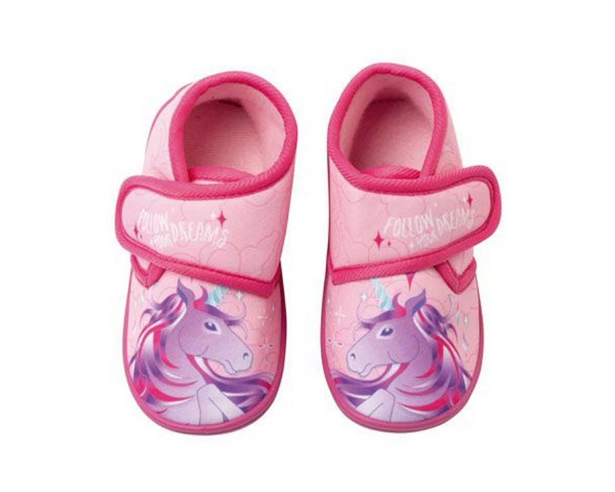 Unicorn-Pantoffeln mit Einhorn-Motiv